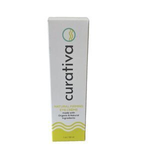 Curativa Natural Firming Eye Cream 1 oz Advanced Formula Anti-Aging NEW in Box